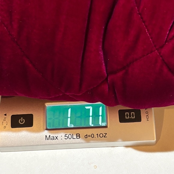 Rebecca Taylor Women Velvet Quilted Coat Jacket Sz M Luxe Regal Holiday NWT Belt - Picture 14 of 14